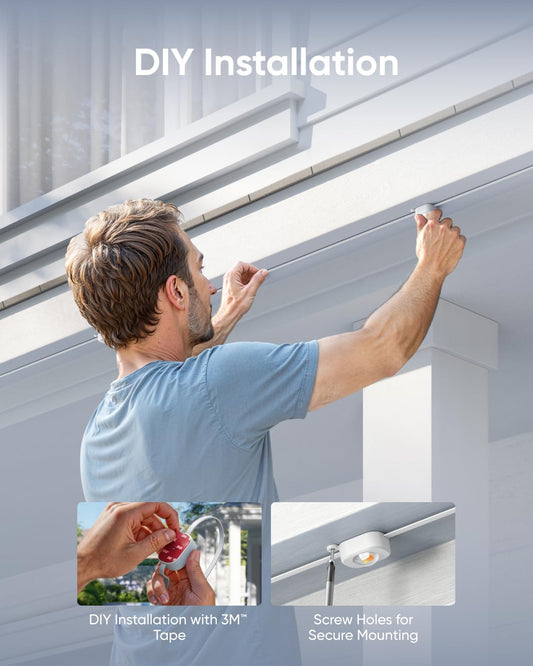 eufy Permanent Outdoor Lights E22, 100ft with 60 Triple-LED Lights, Smart RGBWW for Christmas, Daily and Holiday, Up to IP67 Waterproof, AI Light Themes for Christmas Decorations, Works with eufy Cams